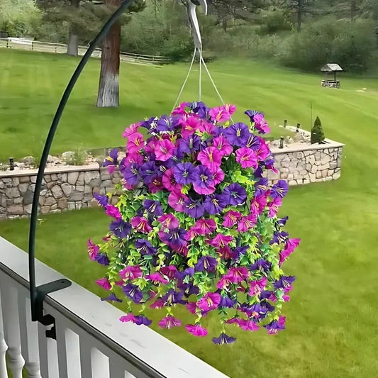 Outdoor Artificial Morning Glory Hanging Vines