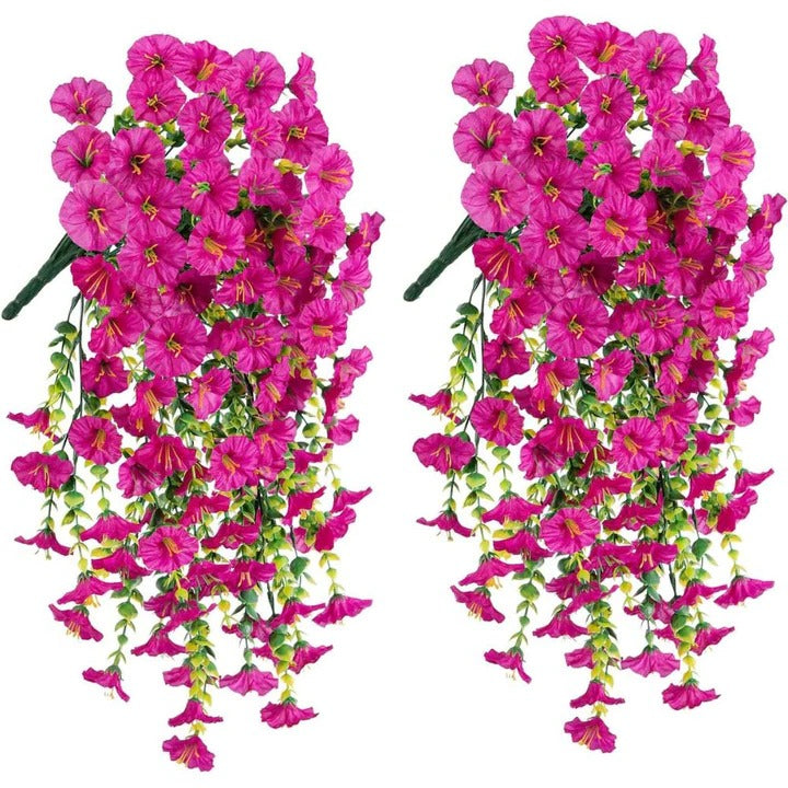 Outdoor Artificial Morning Glory Hanging Vines