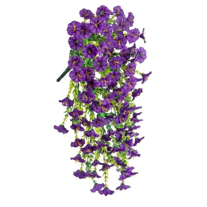 Outdoor Artificial Morning Glory Hanging Vines