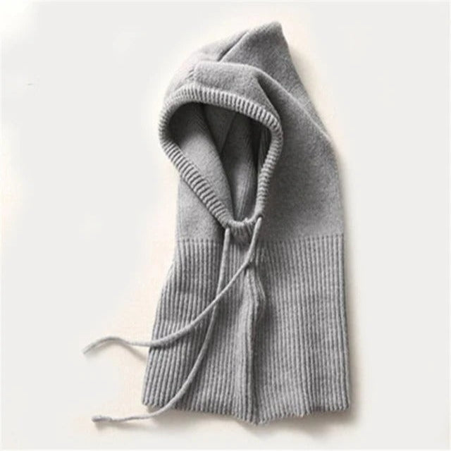 Slouchy Cashmere Hat, Soft Winter Knit For Cold Weather