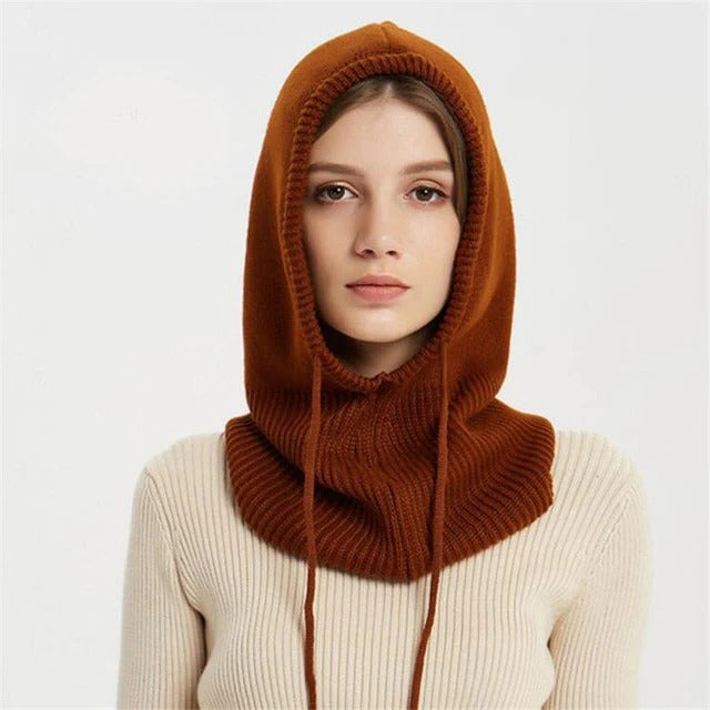 Slouchy Cashmere Hat, Soft Winter Knit For Cold Weather