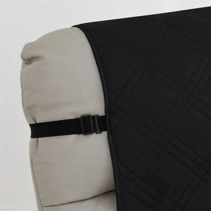 Quilted Recliner Slipcover with Water Resistant Barrier and Machine Washable Fabric