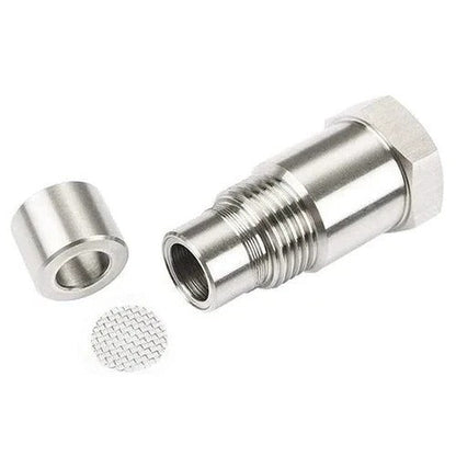 M18 by 1.5 Sensor Spacer Adapter with Recessed Chamber for Off-Road Exhaust Systems