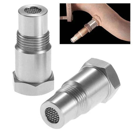 M18 by 1.5 Sensor Spacer Adapter with Recessed Chamber for Off-Road Exhaust Systems