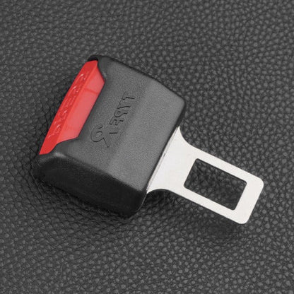 Seat Belt Clip Extender with Direct Insert Design and Rigid Material