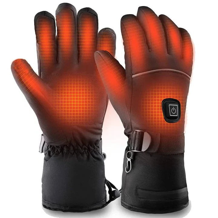 Heated Gloves Rechargeable Durable For Cold-Weather Outdoor Activities