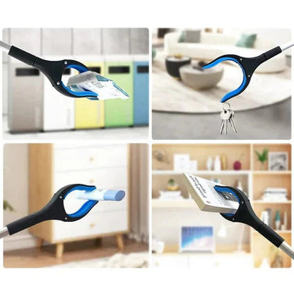 Grabber Tool with 360 Degree Rotating Head and Foldable Design for Extended Reach