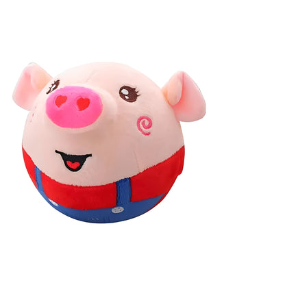 Interactive Dog Toy Ball with Remote Control and Sound Activation