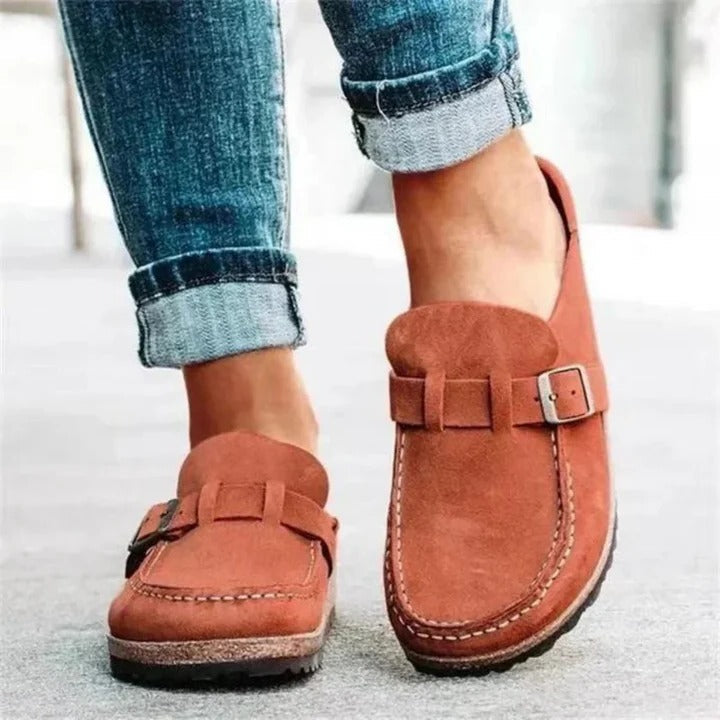 Buckle Strap Sandals with Adjustable Fit for Women