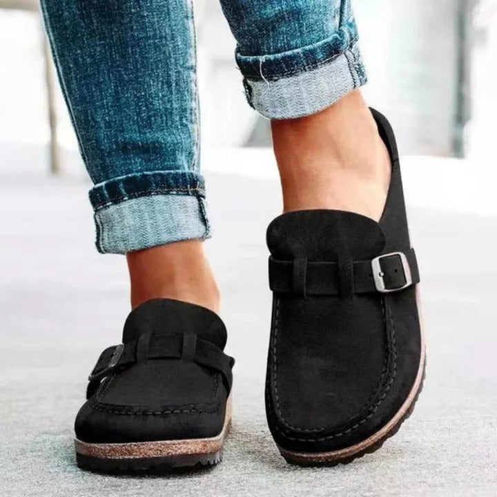 Buckle Strap Sandals with Adjustable Fit for Women