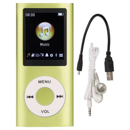 Portable MP3 Player with Lossless Audio and 1.8 Inch LCD Screen, Extended Battery Life