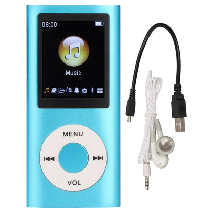 Portable MP3 Player with Lossless Audio and 1.8 Inch LCD Screen, Extended Battery Life
