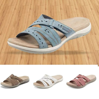 Women's Sandals with Hollow-Out Upper and Cushioned Footbed for Summer Walking