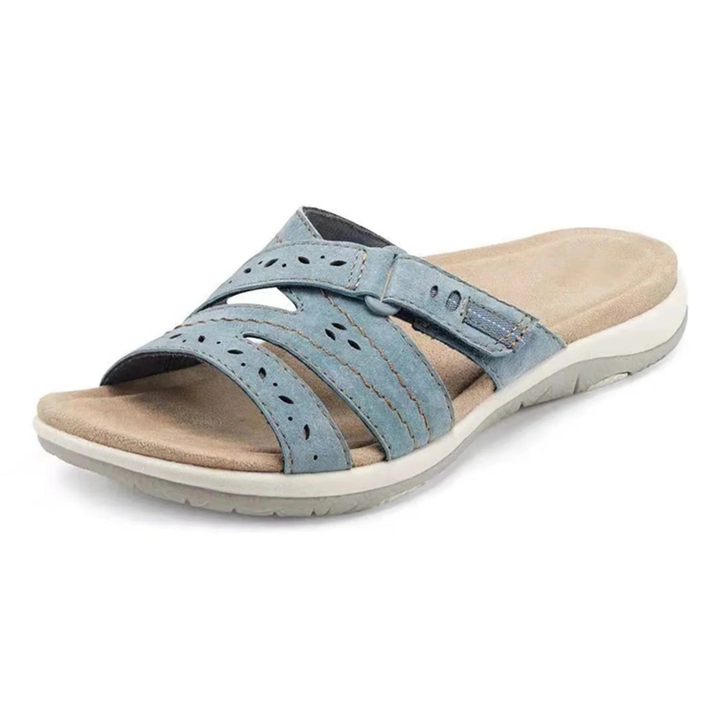 Women's Sandals with Hollow-Out Upper and Cushioned Footbed for Summer Walking
