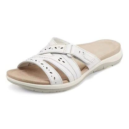 Women's Sandals with Hollow-Out Upper and Cushioned Footbed for Summer Walking