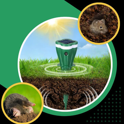 Outdoor Solar Pest Repellent Stake