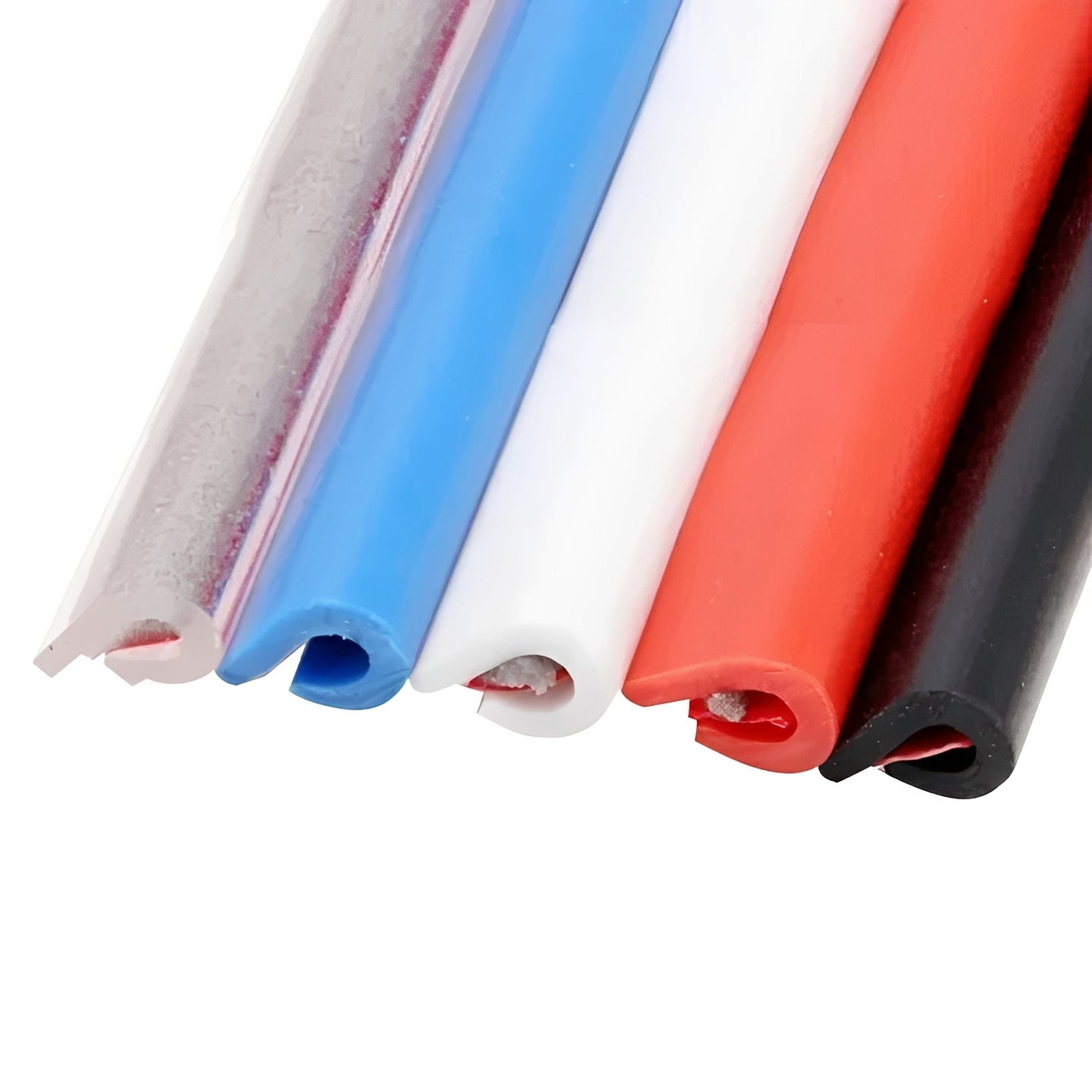 Car Door Edge Protector Strip with Pressure Fit Installation, 16.4 Feet