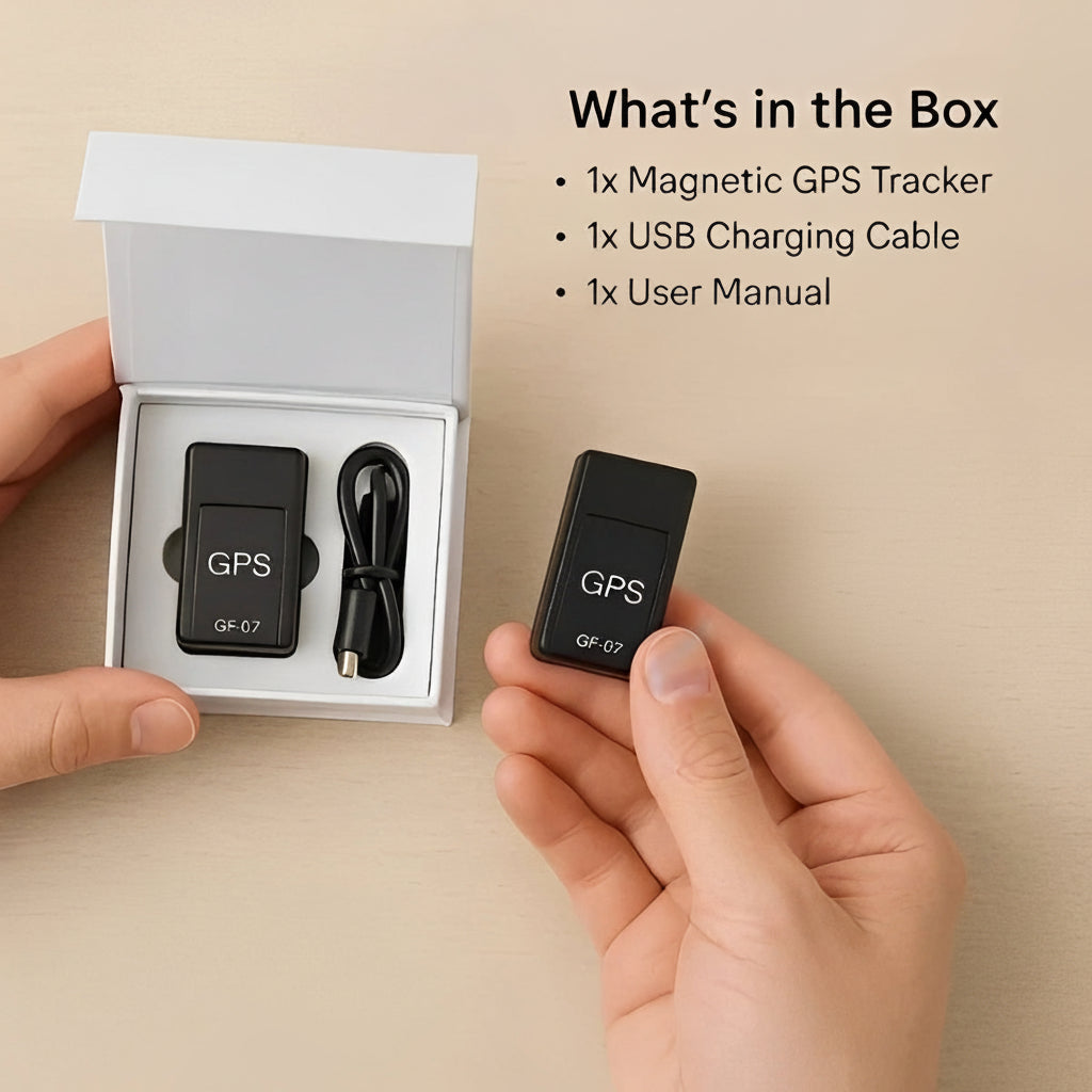 Magnetic GPS Tracker with Real Time Location and Remote Audio Monitoring