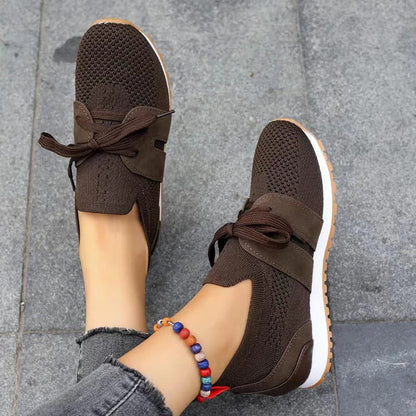 Ergonomic Walking Shoes with Gel Sole Padding and Arch Support, Air-Permeable Mesh