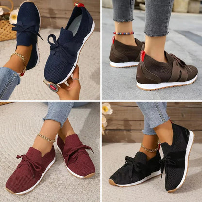 Ergonomic Walking Shoes with Gel Sole Padding and Arch Support, Air-Permeable Mesh