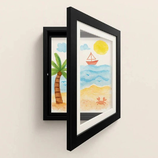 Magnetic A4 Display Frame with Storage for 150 Pages