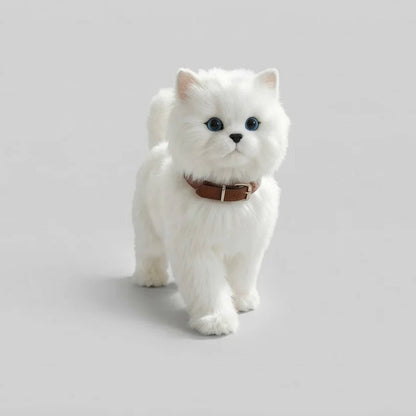 Interactive Robot Kitten with Walking Motion and Sound Sensors for Kids Ages 3+