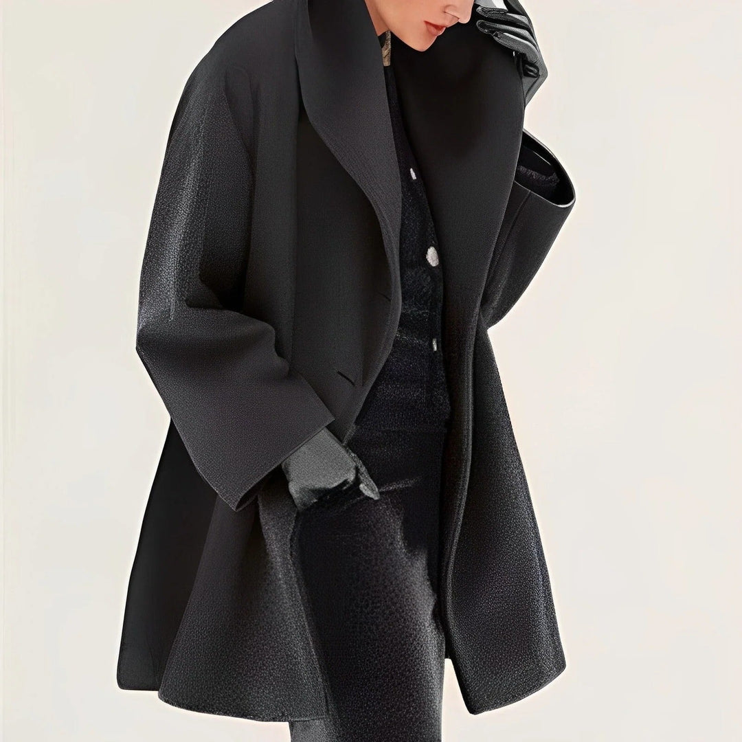 Wool Winter Jacket Hooded Insulated Water-Resistant Windproof For Cold Weather