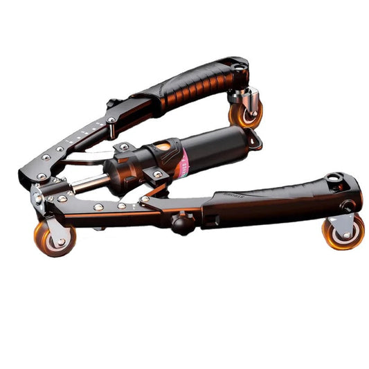 Hydraulic Power Twister with Dial Adjustable Resistance and Steel Frame