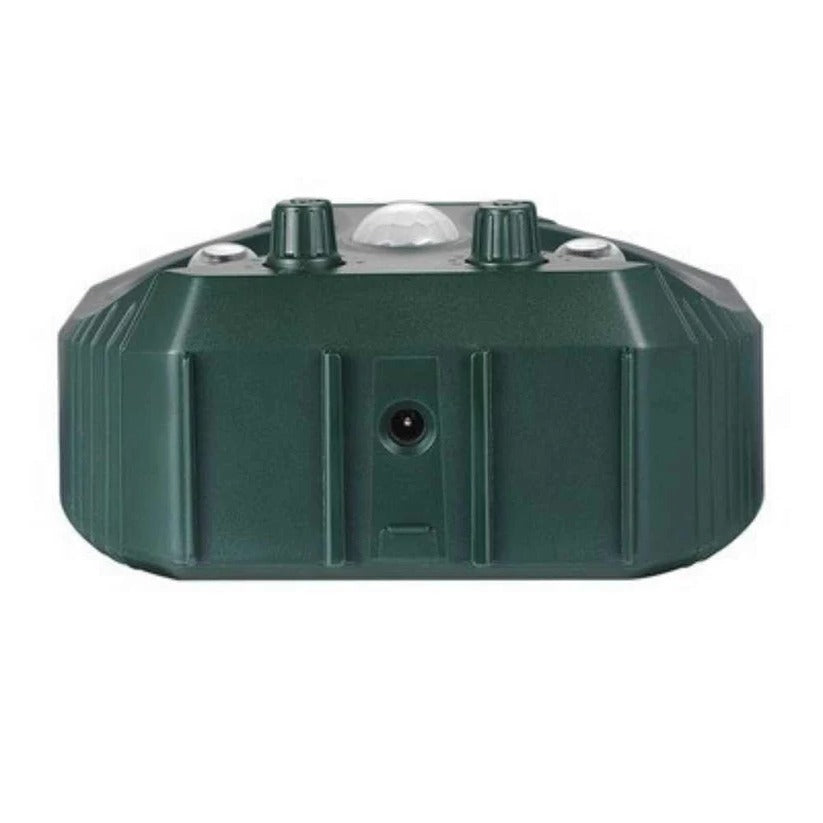 Solar Ultrasonic Animal Repellent with Motion Sensor and Light, 26 Ft Range