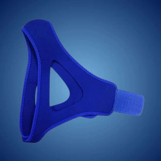 Adjustable Chin Strap with Full Head Coverage for Sleep Positioning
