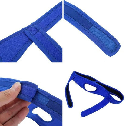 Adjustable Chin Strap with Full Head Coverage for Sleep Positioning