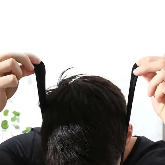 Adjustable Chin Strap with Full Head Coverage for Sleep Positioning