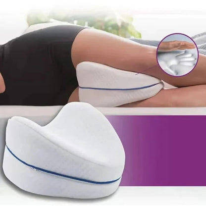 Leg Pillow Covers with Zipper Closure, 2-Pack White