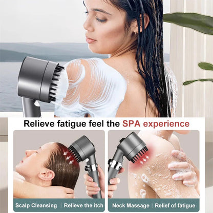 Water Saving Showerhead with High Pressure Spray and Nine Layer Filter