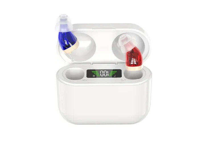 Rechargeable In Ear Hearing Support Devices