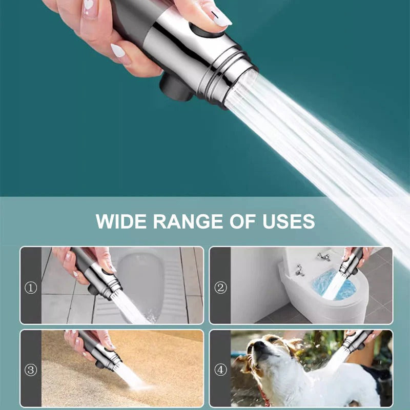 Water Saving Showerhead with High Pressure Spray and Nine Layer Filter