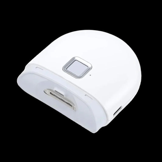 Electric Nail Grinder with Built-in Light and Dual Speed Settings