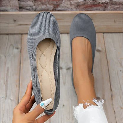 Slip-On Shoes with Memory Foam Insoles and Arch Support, Textured Grip Outsole
