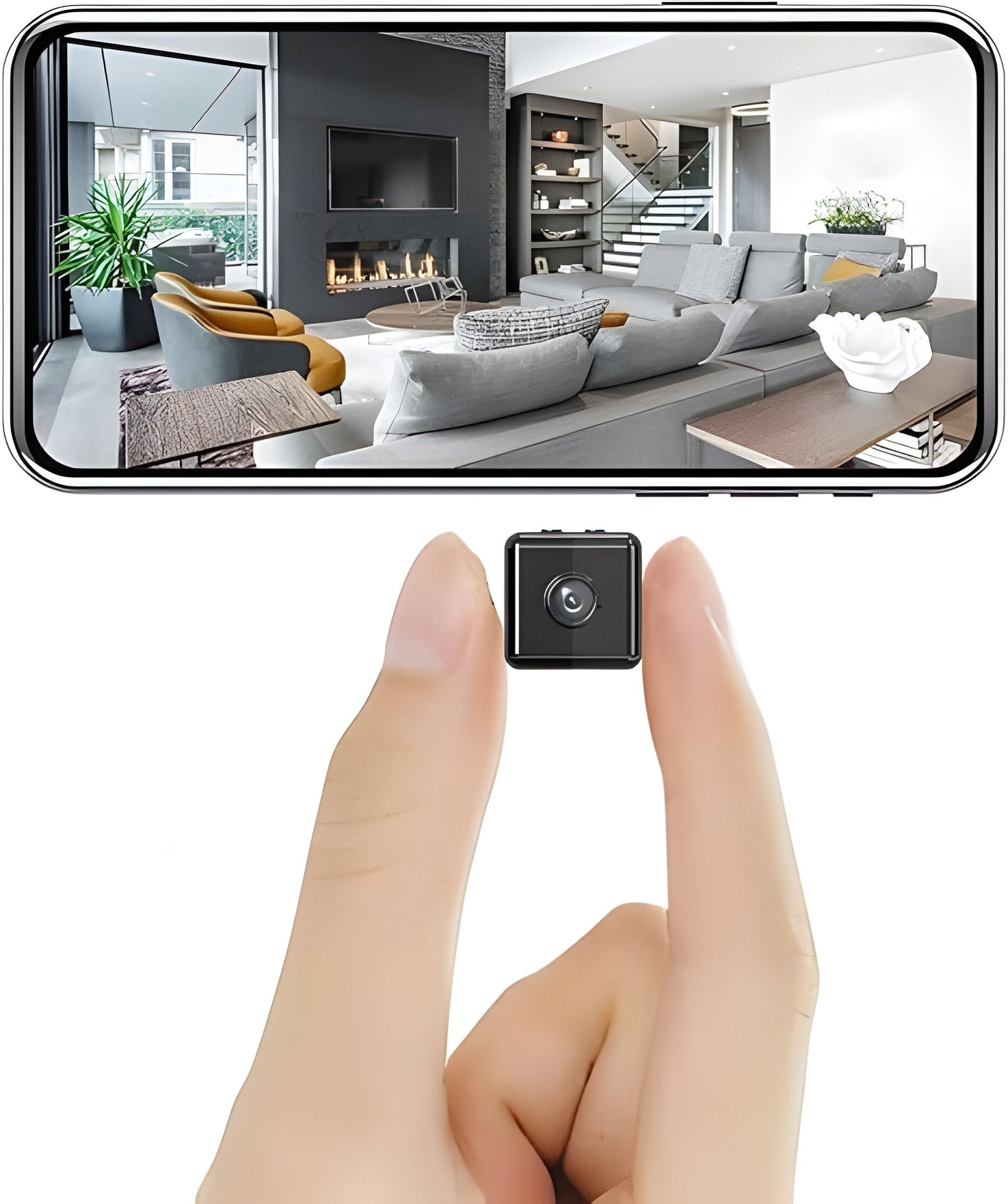 Wireless Security Camera with 1080p HD Night Vision and Motion Alerts
