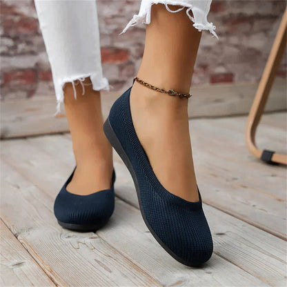 Slip-On Shoes with Memory Foam Insoles and Arch Support, Textured Grip Outsole