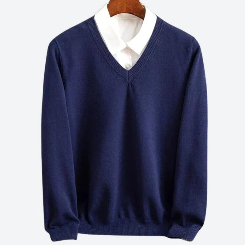Cashmere Sweater For Men Warm Crewneck Soft Lightweight Winter Knit