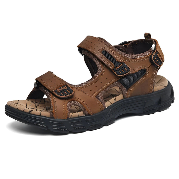 Sandals For Men With Adjustable Straps And Cushioned Footbed