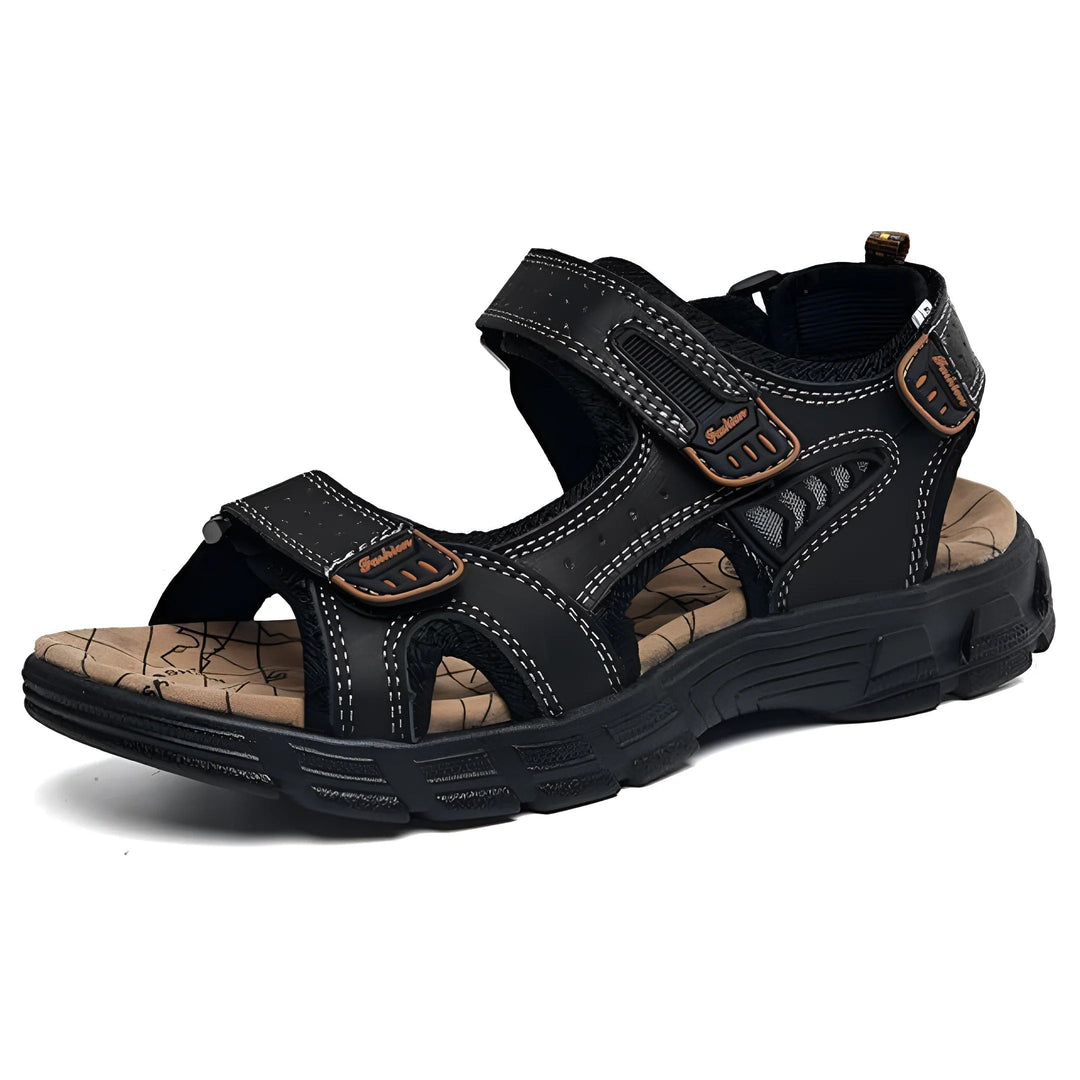Sandals For Men With Adjustable Straps And Cushioned Footbed