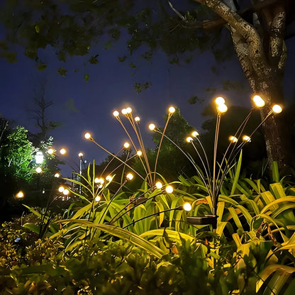 Solar Garden Pathway Light with Flexible Stem and Automatic Dusk Activation