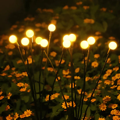 Solar Garden Pathway Light with Flexible Stem and Automatic Dusk Activation