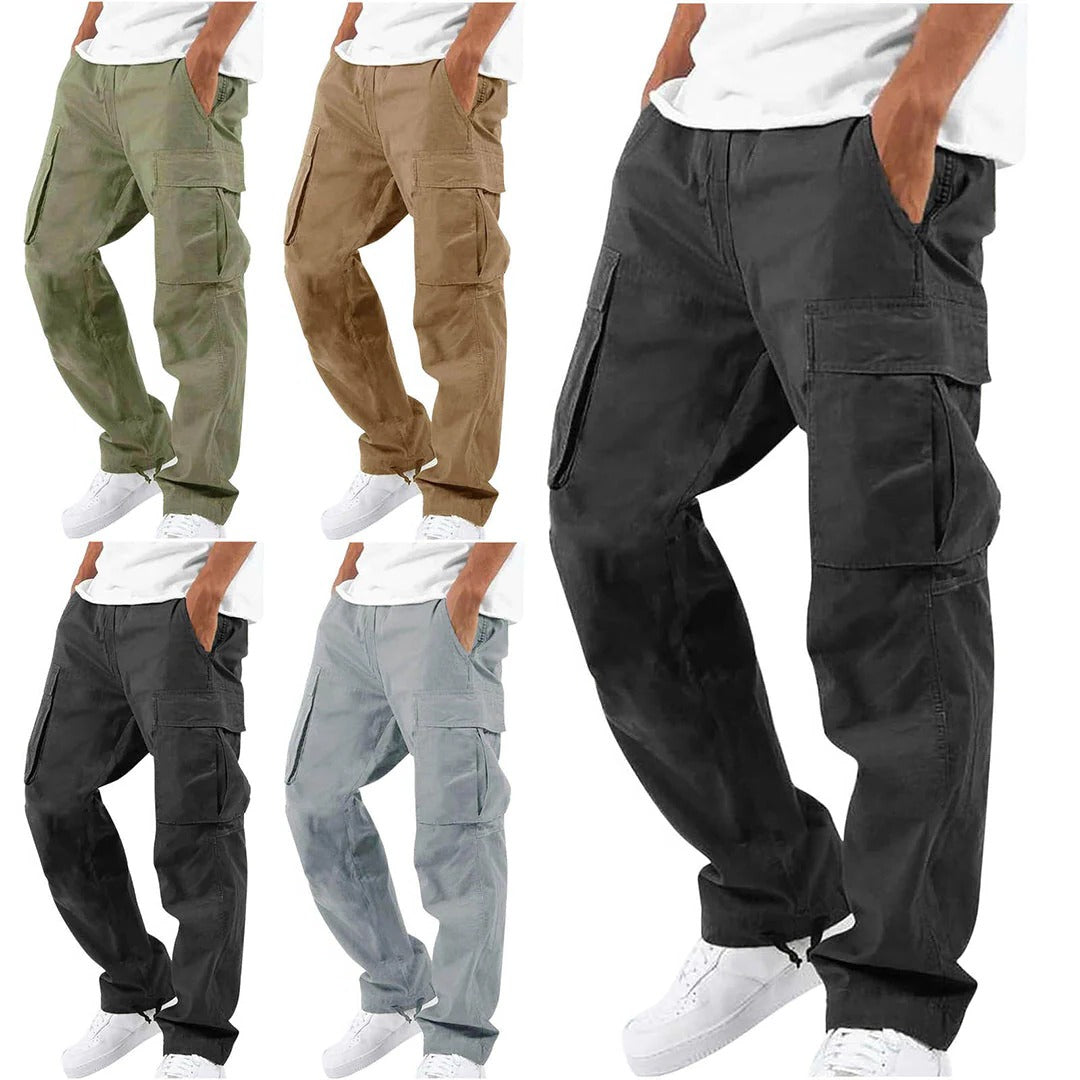 Cargo Pants For Men With Multiple Pockets And Durable Fabric