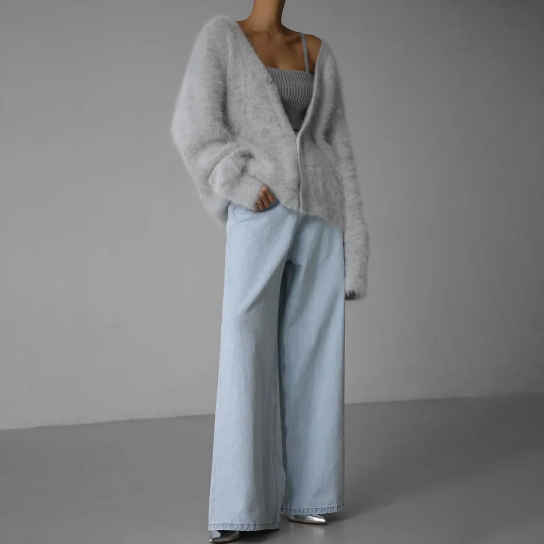 Cashmere Sweater For Women Soft Luxurious Lightweight Long-Sleeve Crewneck