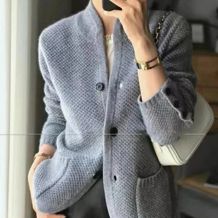 Wool Sweater Jacket Thick Insulated Warm For Cold Winter Weather