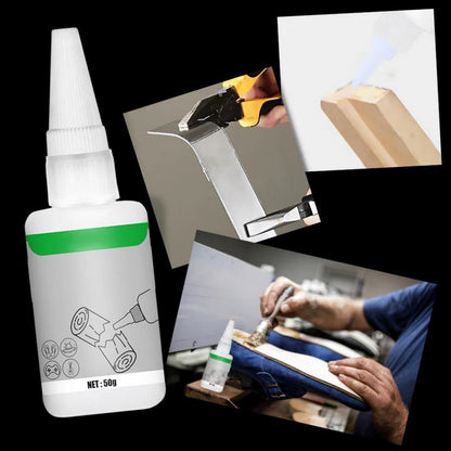 High Strength Adhesive for Oily Surfaces with Fast Bond Time