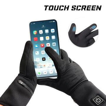 Heated Gloves Rechargeable Battery Powered For Winter Outdoor Activities